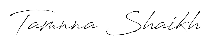 Discover the perfect balance of readability and style for Tamnna Shaikh with Antro_Vectra font. Create your dream signature today. Tamnna Shaikh signature style 6 images and pictures png