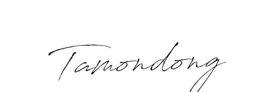 Make a beautiful signature design for name Tamondong. Use this online signature maker to create a handwritten signature for free. Tamondong signature style 6 images and pictures png
