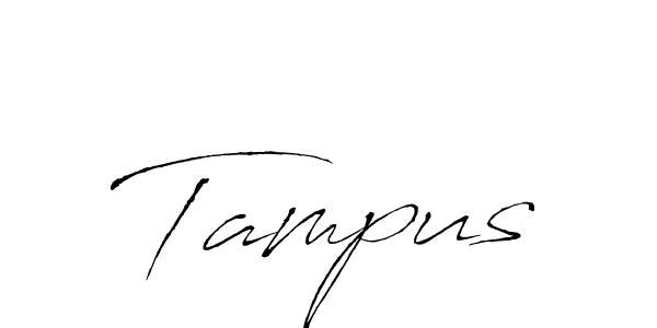 Tampus stylish signature style. Best Handwritten Sign (Antro_Vectra) for my name. Handwritten Signature Collection Ideas for my name Tampus. Tampus signature style 6 images and pictures png