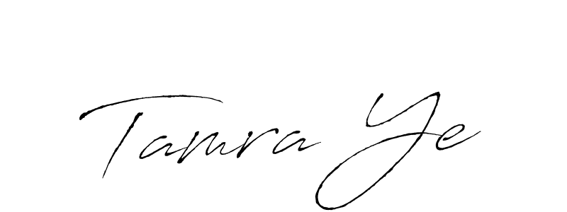 This is the best signature style for the Tamra Ye name. Also you like these signature font (Antro_Vectra). Mix name signature. Tamra Ye signature style 6 images and pictures png