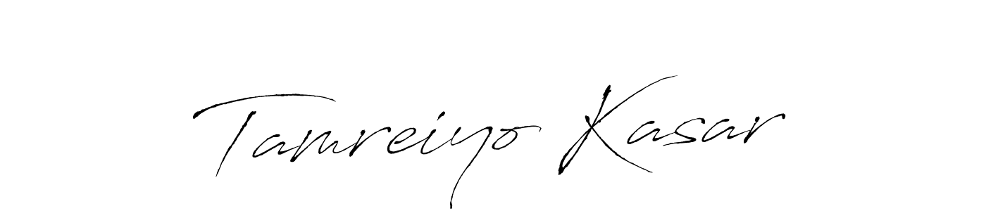 Use a signature maker to create a handwritten signature online. With this signature software, you can design (Antro_Vectra) your own signature for name Tamreiyo Kasar. Tamreiyo Kasar signature style 6 images and pictures png