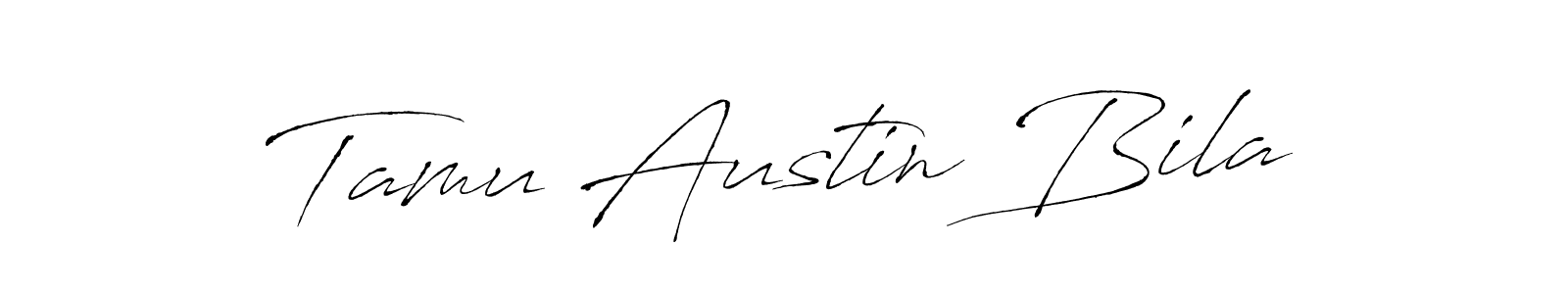 Use a signature maker to create a handwritten signature online. With this signature software, you can design (Antro_Vectra) your own signature for name Tamu Austin Bila. Tamu Austin Bila signature style 6 images and pictures png