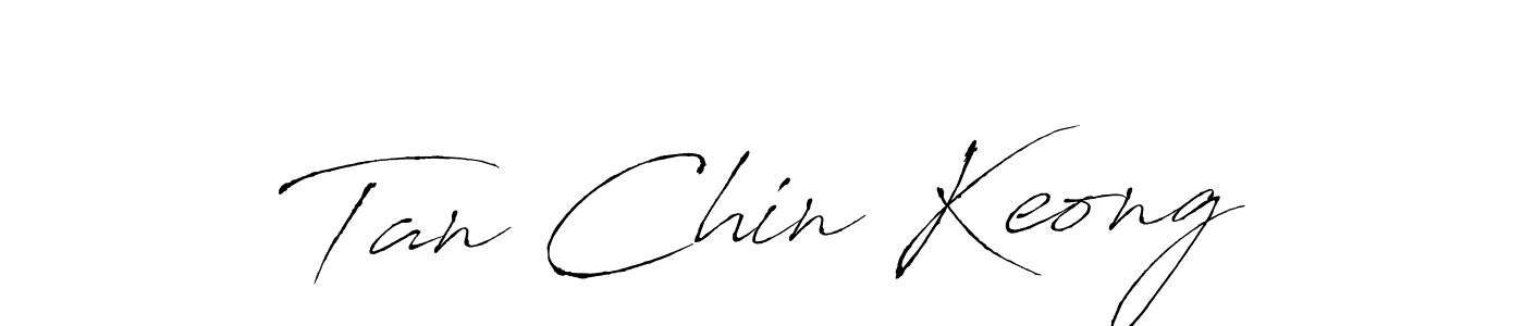 Design your own signature with our free online signature maker. With this signature software, you can create a handwritten (Antro_Vectra) signature for name Tan Chin Keong. Tan Chin Keong signature style 6 images and pictures png