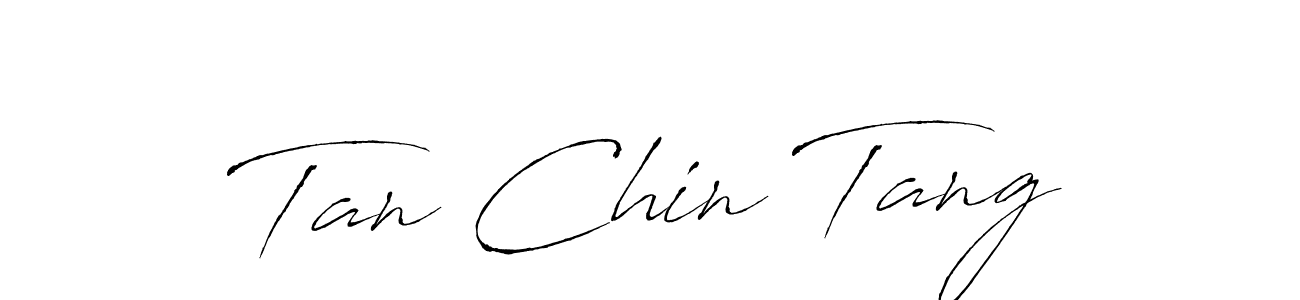 You should practise on your own different ways (Antro_Vectra) to write your name (Tan Chin Tang) in signature. don't let someone else do it for you. Tan Chin Tang signature style 6 images and pictures png