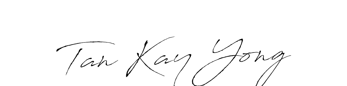 Design your own signature with our free online signature maker. With this signature software, you can create a handwritten (Antro_Vectra) signature for name Tan Kay Yong. Tan Kay Yong signature style 6 images and pictures png