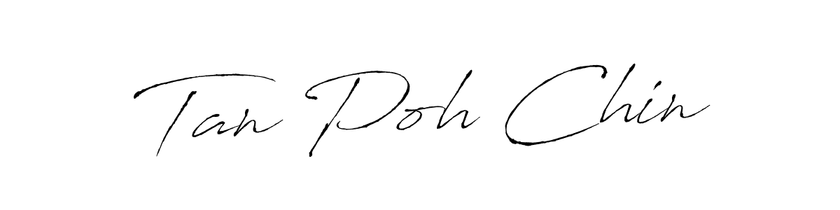 Also we have Tan Poh Chin name is the best signature style. Create professional handwritten signature collection using Antro_Vectra autograph style. Tan Poh Chin signature style 6 images and pictures png