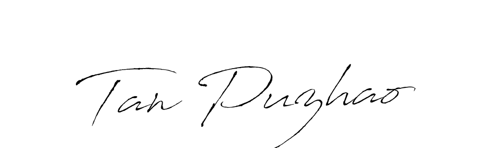 Once you've used our free online signature maker to create your best signature Antro_Vectra style, it's time to enjoy all of the benefits that Tan Puzhao name signing documents. Tan Puzhao signature style 6 images and pictures png