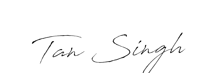 Also we have Tan Singh name is the best signature style. Create professional handwritten signature collection using Antro_Vectra autograph style. Tan Singh signature style 6 images and pictures png