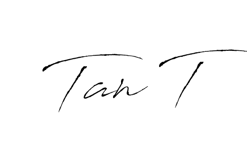 It looks lik you need a new signature style for name Tan T. Design unique handwritten (Antro_Vectra) signature with our free signature maker in just a few clicks. Tan T signature style 6 images and pictures png