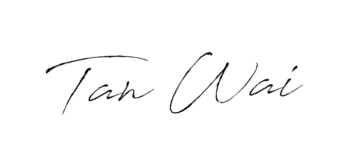 Once you've used our free online signature maker to create your best signature Antro_Vectra style, it's time to enjoy all of the benefits that Tan Wai name signing documents. Tan Wai signature style 6 images and pictures png