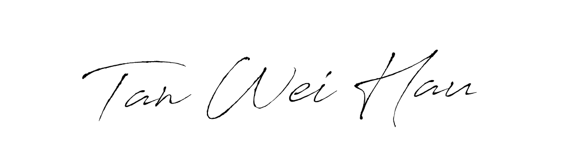 Also we have Tan Wei Hau name is the best signature style. Create professional handwritten signature collection using Antro_Vectra autograph style. Tan Wei Hau signature style 6 images and pictures png