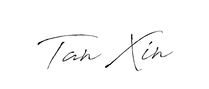 Use a signature maker to create a handwritten signature online. With this signature software, you can design (Antro_Vectra) your own signature for name Tan Xin. Tan Xin signature style 6 images and pictures png