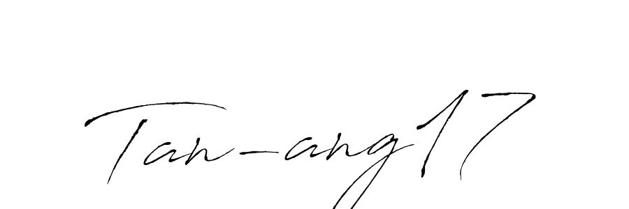 Once you've used our free online signature maker to create your best signature Antro_Vectra style, it's time to enjoy all of the benefits that Tan-ang17 name signing documents. Tan-ang17 signature style 6 images and pictures png