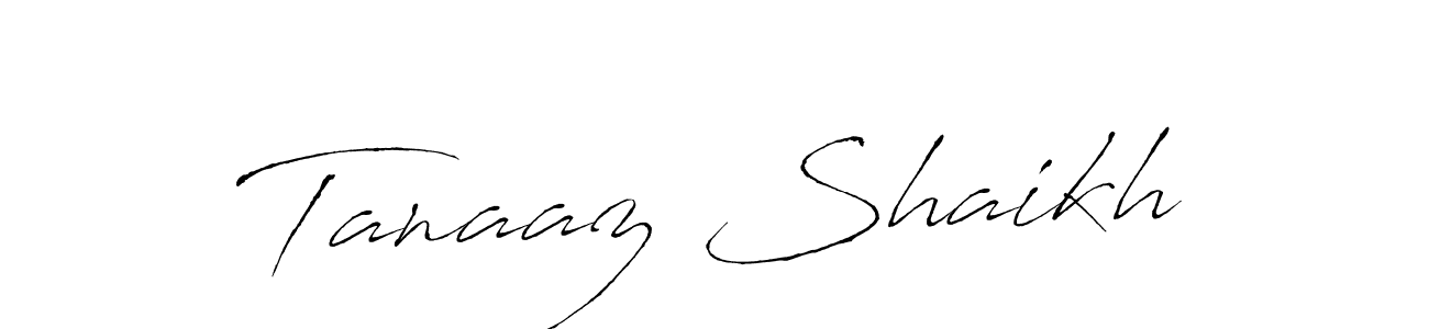 How to make Tanaaz Shaikh signature? Antro_Vectra is a professional autograph style. Create handwritten signature for Tanaaz Shaikh name. Tanaaz Shaikh signature style 6 images and pictures png