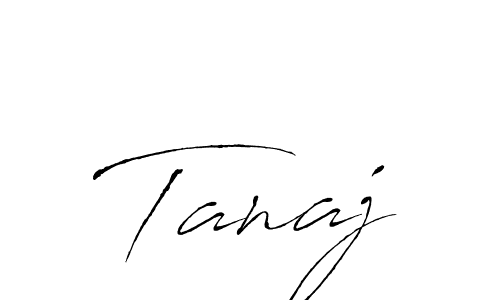 Make a beautiful signature design for name Tanaj. With this signature (Antro_Vectra) style, you can create a handwritten signature for free. Tanaj signature style 6 images and pictures png
