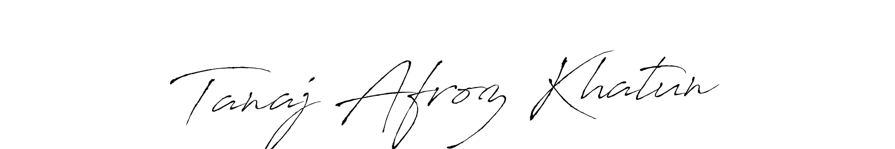 Once you've used our free online signature maker to create your best signature Antro_Vectra style, it's time to enjoy all of the benefits that Tanaj Afroz Khatun name signing documents. Tanaj Afroz Khatun signature style 6 images and pictures png