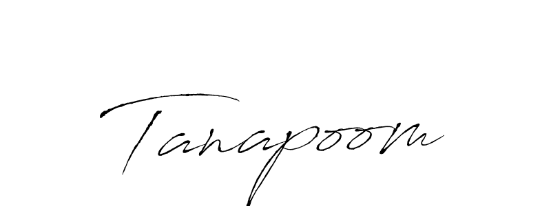 You should practise on your own different ways (Antro_Vectra) to write your name (Tanapoom) in signature. don't let someone else do it for you. Tanapoom signature style 6 images and pictures png