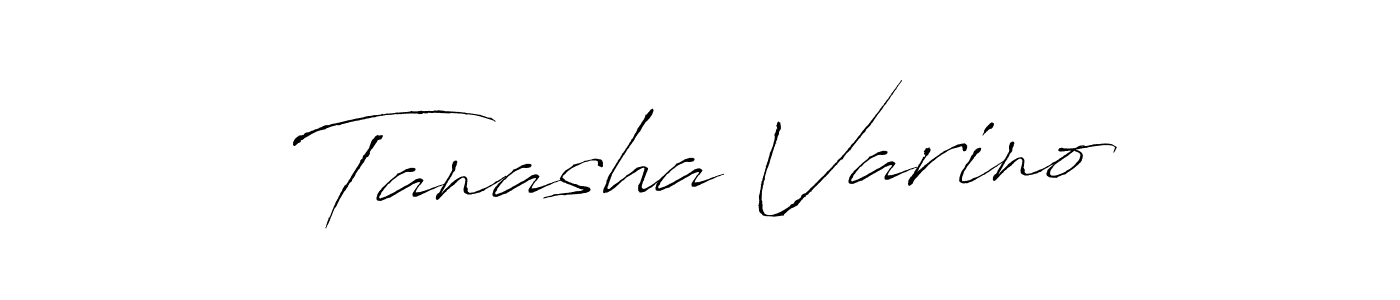 Also we have Tanasha Varino name is the best signature style. Create professional handwritten signature collection using Antro_Vectra autograph style. Tanasha Varino signature style 6 images and pictures png