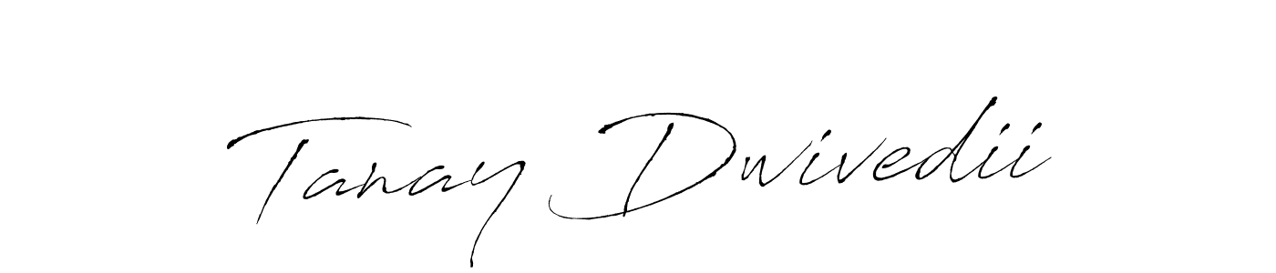 How to make Tanay Dwivedii signature? Antro_Vectra is a professional autograph style. Create handwritten signature for Tanay Dwivedii name. Tanay Dwivedii signature style 6 images and pictures png