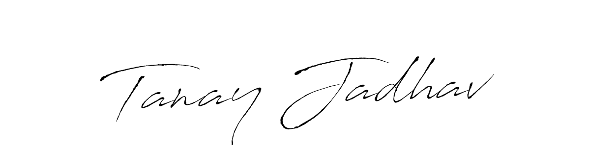 Best and Professional Signature Style for Tanay Jadhav. Antro_Vectra Best Signature Style Collection. Tanay Jadhav signature style 6 images and pictures png