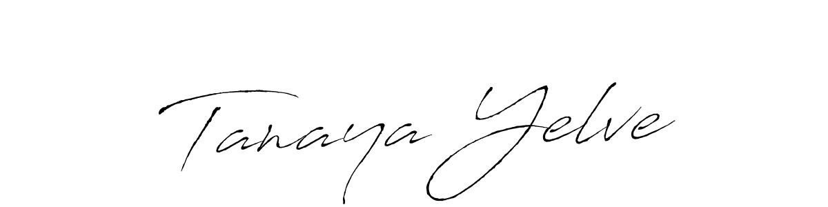 How to make Tanaya Yelve signature? Antro_Vectra is a professional autograph style. Create handwritten signature for Tanaya Yelve name. Tanaya Yelve signature style 6 images and pictures png