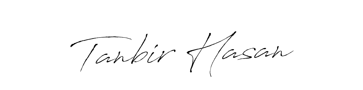 Tanbir Hasan stylish signature style. Best Handwritten Sign (Antro_Vectra) for my name. Handwritten Signature Collection Ideas for my name Tanbir Hasan. Tanbir Hasan signature style 6 images and pictures png