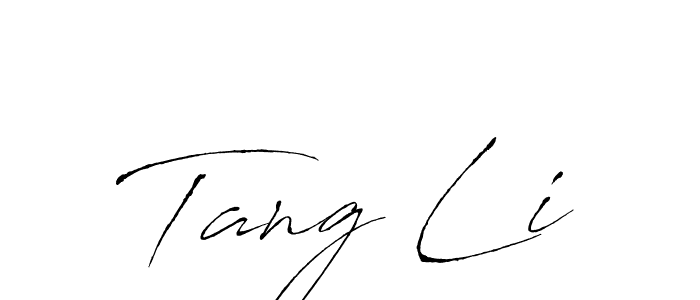 Similarly Antro_Vectra is the best handwritten signature design. Signature creator online .You can use it as an online autograph creator for name Tang Li. Tang Li signature style 6 images and pictures png