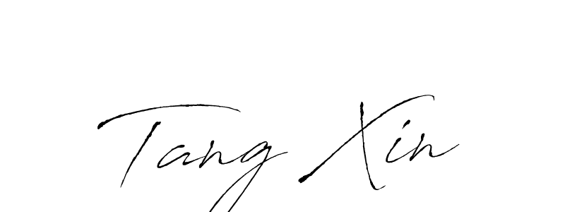 Make a beautiful signature design for name Tang Xin. With this signature (Antro_Vectra) style, you can create a handwritten signature for free. Tang Xin signature style 6 images and pictures png