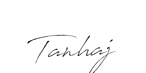 Tanhaj stylish signature style. Best Handwritten Sign (Antro_Vectra) for my name. Handwritten Signature Collection Ideas for my name Tanhaj. Tanhaj signature style 6 images and pictures png