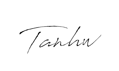 Create a beautiful signature design for name Tanhw. With this signature (Antro_Vectra) fonts, you can make a handwritten signature for free. Tanhw signature style 6 images and pictures png