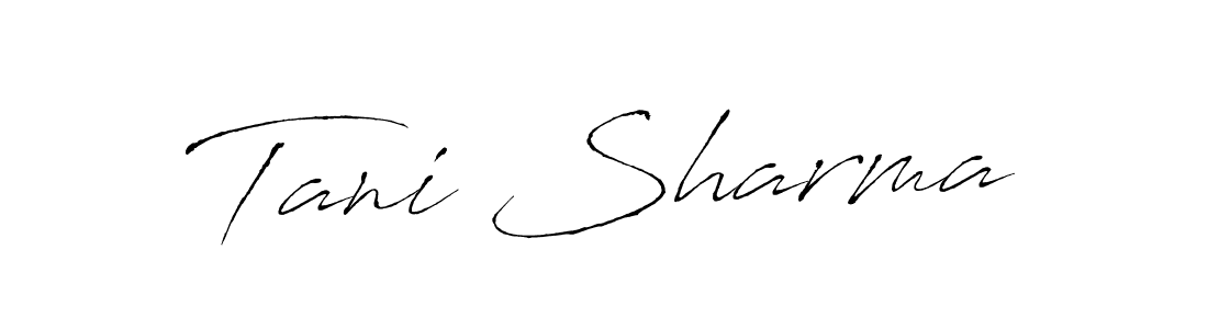 This is the best signature style for the Tani Sharma name. Also you like these signature font (Antro_Vectra). Mix name signature. Tani Sharma signature style 6 images and pictures png