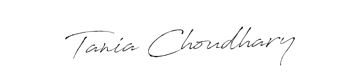 This is the best signature style for the Tania Choudhary name. Also you like these signature font (Antro_Vectra). Mix name signature. Tania Choudhary signature style 6 images and pictures png