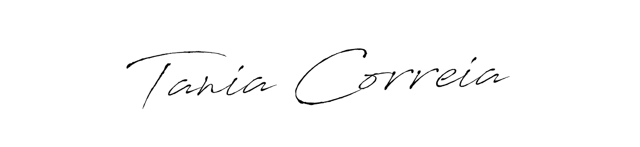 Also we have Tania Correia name is the best signature style. Create professional handwritten signature collection using Antro_Vectra autograph style. Tania Correia signature style 6 images and pictures png