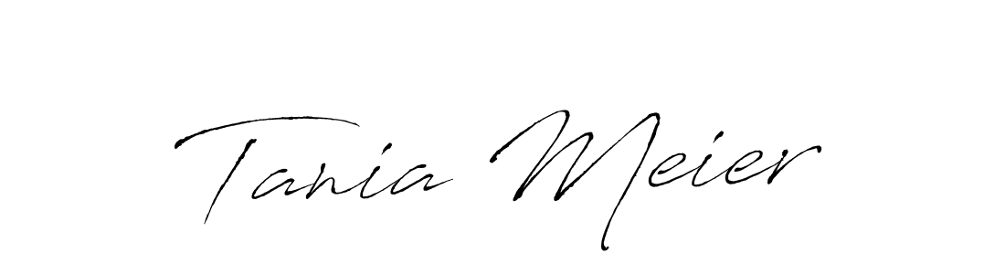 How to make Tania Meier signature? Antro_Vectra is a professional autograph style. Create handwritten signature for Tania Meier name. Tania Meier signature style 6 images and pictures png