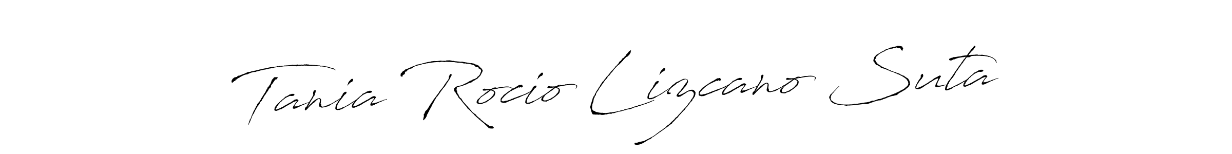 Make a short Tania Rocio Lizcano Suta signature style. Manage your documents anywhere anytime using Antro_Vectra. Create and add eSignatures, submit forms, share and send files easily. Tania Rocio Lizcano Suta signature style 6 images and pictures png