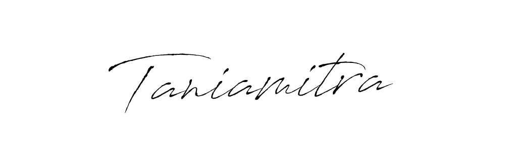 Also we have Taniamitra name is the best signature style. Create professional handwritten signature collection using Antro_Vectra autograph style. Taniamitra signature style 6 images and pictures png