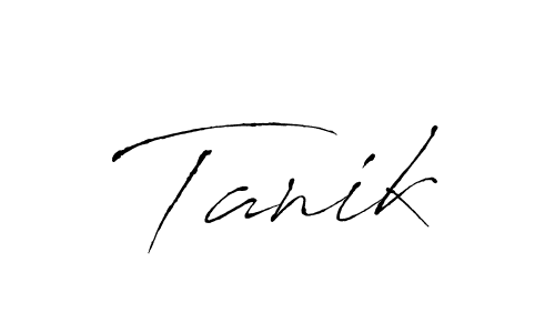 How to Draw Tanik signature style? Antro_Vectra is a latest design signature styles for name Tanik. Tanik signature style 6 images and pictures png