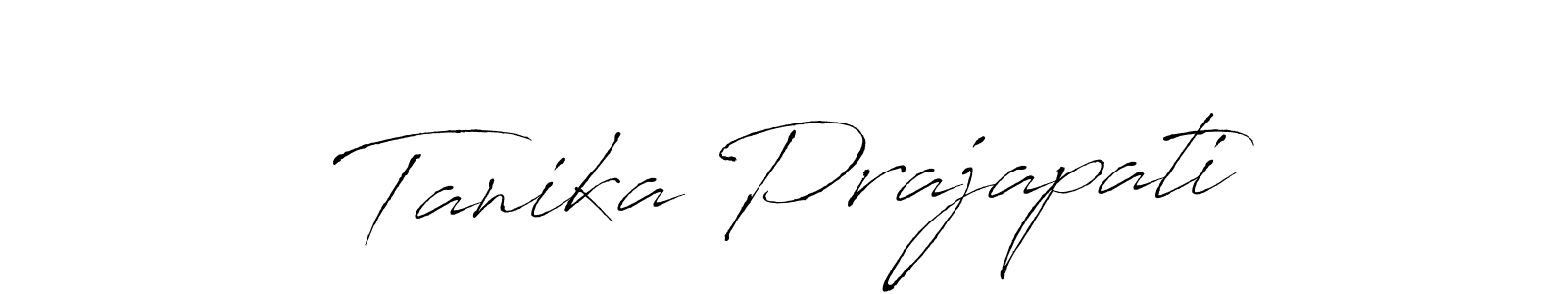 Also You can easily find your signature by using the search form. We will create Tanika Prajapati name handwritten signature images for you free of cost using Antro_Vectra sign style. Tanika Prajapati signature style 6 images and pictures png