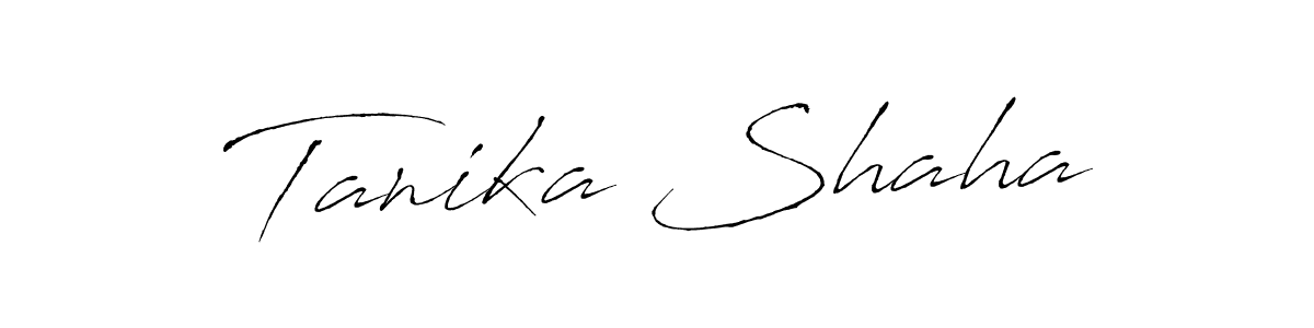 It looks lik you need a new signature style for name Tanika Shaha. Design unique handwritten (Antro_Vectra) signature with our free signature maker in just a few clicks. Tanika Shaha signature style 6 images and pictures png