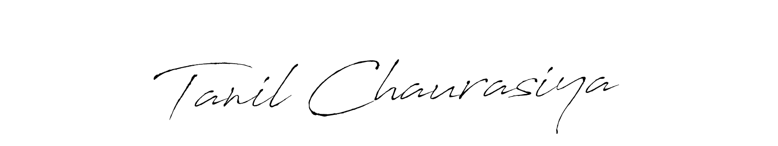 Use a signature maker to create a handwritten signature online. With this signature software, you can design (Antro_Vectra) your own signature for name Tanil Chaurasiya. Tanil Chaurasiya signature style 6 images and pictures png