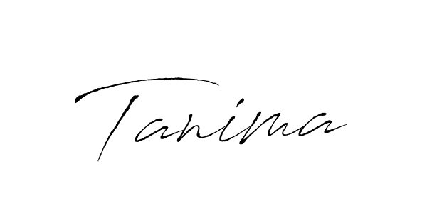 Tanima stylish signature style. Best Handwritten Sign (Antro_Vectra) for my name. Handwritten Signature Collection Ideas for my name Tanima. Tanima signature style 6 images and pictures png