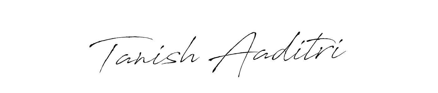 You should practise on your own different ways (Antro_Vectra) to write your name (Tanish Aaditri) in signature. don't let someone else do it for you. Tanish Aaditri signature style 6 images and pictures png