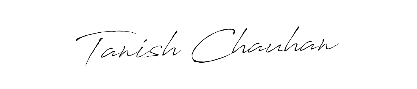 How to make Tanish Chauhan signature? Antro_Vectra is a professional autograph style. Create handwritten signature for Tanish Chauhan name. Tanish Chauhan signature style 6 images and pictures png