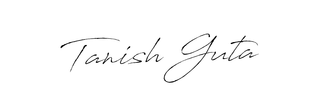 How to Draw Tanish Guta signature style? Antro_Vectra is a latest design signature styles for name Tanish Guta. Tanish Guta signature style 6 images and pictures png