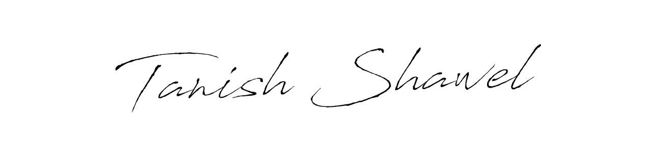 Design your own signature with our free online signature maker. With this signature software, you can create a handwritten (Antro_Vectra) signature for name Tanish Shawel. Tanish Shawel signature style 6 images and pictures png