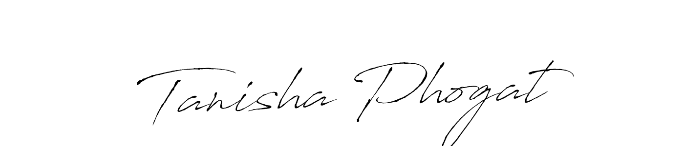 Make a beautiful signature design for name Tanisha Phogat. Use this online signature maker to create a handwritten signature for free. Tanisha Phogat signature style 6 images and pictures png