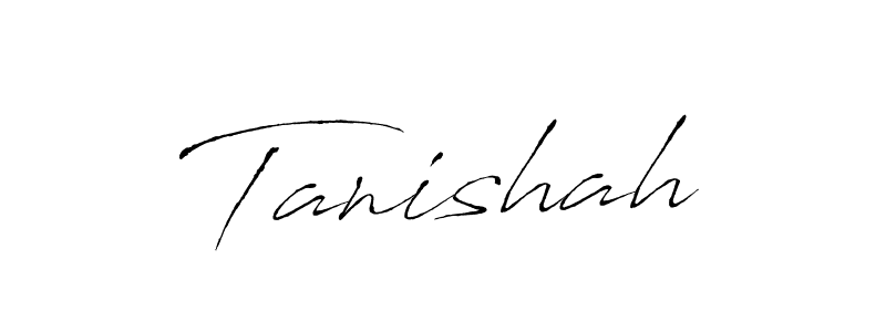 The best way (Antro_Vectra) to make a short signature is to pick only two or three words in your name. The name Tanishah include a total of six letters. For converting this name. Tanishah signature style 6 images and pictures png