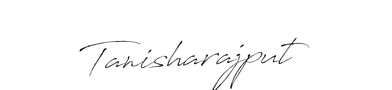 Make a beautiful signature design for name Tanisharajput. With this signature (Antro_Vectra) style, you can create a handwritten signature for free. Tanisharajput signature style 6 images and pictures png