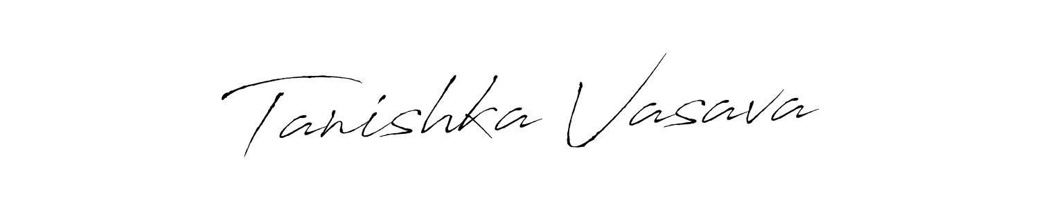 This is the best signature style for the Tanishka Vasava name. Also you like these signature font (Antro_Vectra). Mix name signature. Tanishka Vasava signature style 6 images and pictures png