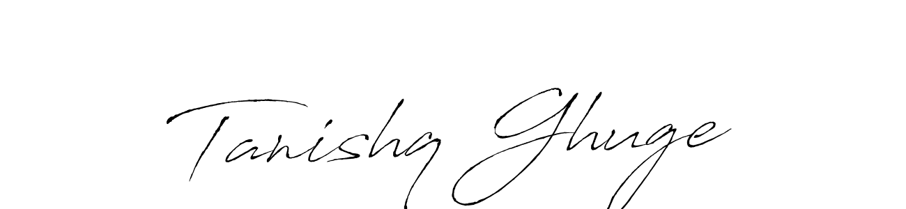 Also we have Tanishq Ghuge name is the best signature style. Create professional handwritten signature collection using Antro_Vectra autograph style. Tanishq Ghuge signature style 6 images and pictures png